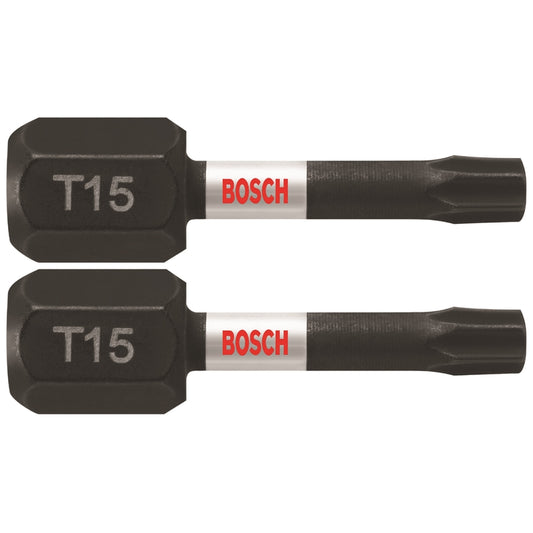 Bosch 1 in. L Insert Bit Steel 2 pk