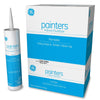 GE Painters White Siliconized Acrylic Caulk 10.1 oz. (Pack of 12)