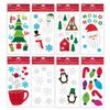Impact Innovations Multicolored Gel Non-Electric Christmas Window Clings 6 L in. (Pack of 24)