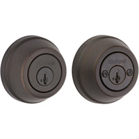 665 3 SMT RCAL RCS K3 2-Cyl Deadbolt - Polished Brass
