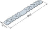 Simpson Strong-Tie 0.38 in. H X 6.69 in. W 22 speed Galvanized Steel Brick Tie - Open Box