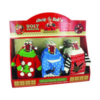 Uncle Bob's Ugly Christmas Bottle Sweater Polyester 24 pk (Pack of 24)