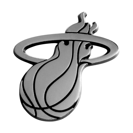 NBA - Miami Heat 3D Chromed Metal Emblem