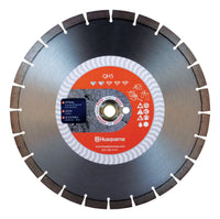 Husqvarna 14 in. D X 1 in. QH5 Diamond Segmented Rim Diamond Saw Blade 24 teeth 1 pk