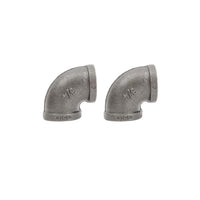 STZ Industries 3/4 in. FIP each X 3/4 in. D FIP Black Malleable Iron 90 Degree Elbow