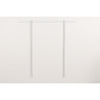 Rubbermaid .5 in. H x 1.7 in. W x 80 in. L Steel Fast Track Rail 1 pk (Pack of 10)