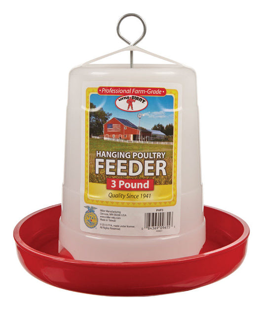 Little Giant 48 oz. Feeder For Poultry (Pack of 12)