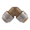 SharkBite Push to Connect 1/2 in. PTC each X 1/2 in. D CTS Brass 90 Degree Elbow - Open Box