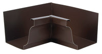 Amerimax 3.75 in. H x 7.5 in. W x 7.5 in. L Brown Aluminum K Inside Miter (Pack of 10)