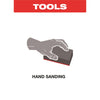 Diablo ULTRAflex 7 in. L X 4-4/5 in. W 220 Grit Ultra Fine Block Sanding Sponge