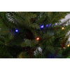 Celebrations 3 ft. Full LED 50 ct Fraser Fir Potted Color Changing Porch Bush