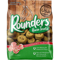 Rounders Horse Treats, Peppermint, 30 oz.