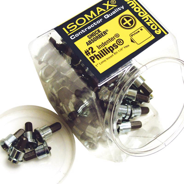 Eazypower Isomax  Indenter Phillips #2 X 1 in. L Insert Bit Steel 1 pc