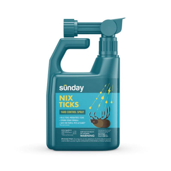Repelente líquido de insectos Sunday contra garrapatas, 32 oz - Oferta de la semana