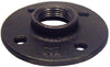 BK Products 1/2 in. FPT Black Malleable Iron Floor Flange (Pack of 5)