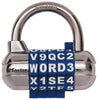 Master Lock 1-1/16 in. H X 1-1/16 in. W X 2-1/2 in. L Steel 5-Dial Combination Padlock