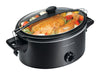 Hamilton Beach Stay or Go 6 qt Black Metal Slow Cooker