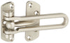 National Hardware 1.75 in. H X 6 in. L Satin Nickel Silver Zinc Die Cast Door Security Guard