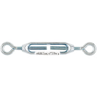 Hampton Zinc-Plated Aluminum/Steel Turnbuckle 160 lb. (Pack of 10)