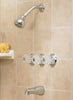 Oakbrook Collection 3-Handle Chrome Tub and Shower Faucet - Deal of The Week