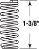 Prime-Line 1-3/8 in. L X 1/4 in. D Compression Spring 4 pk