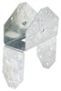 Simpson Strong-Tie 3.6 in. H x 2 in. W 18 ga. Galvanized Steel Saddle Rafter Tie