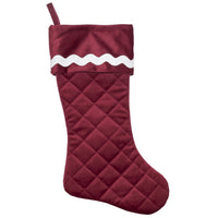 Dyno Red/White Christmas Stocking 20 in. (Pack of 12)