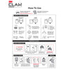 3M Claw Silver Drywall Picture Hanger 25 lb 4 pk