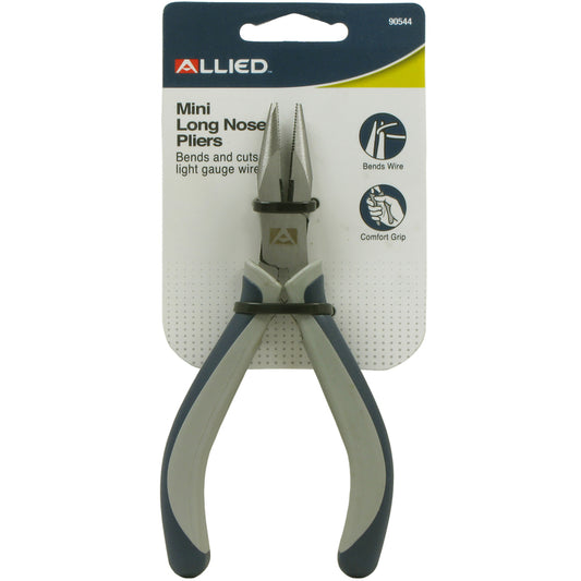 Allied 4.5 in. Carbon Steel Long Nose Pliers