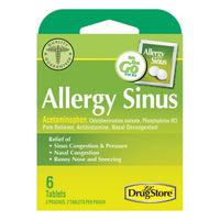 Lil Drug Store Allergy Sinus Relief 6 ct (Pack of 6)