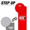 Diablo Steel Demon 7-1/4 in. D X 5/8 in.  S TiCo Hi-Density Carbide Metal Saw Blade 48 teeth (Pack of 5)