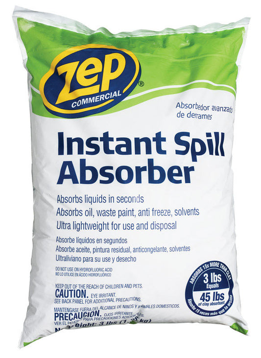 Zep No Scent Instant Spill Absorber Powder 3 lb