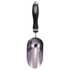 Bond Extra Large Stainless Steel Head Black Soil Scoop 6 in. with Comfort Grip Polypropylene Handle