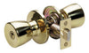 Master Lock Polished Brass Bed and Bath Knob Right or Left Handed