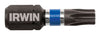 Irwin Impact Performance Series Torx T25 X 1 in. L Insert Bit Steel 2 pc