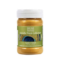 Modern Masters Metallic Paint Collection Satin Pale Gold Water-Based Metallic Paint 6 oz