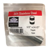 Smith-Cooper 1/2 in. MPT Stainless Steel 3-1/2 in. L Nipple - Deal of The Week