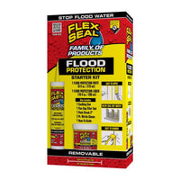 Flex Seal Family of Products Flood Protection Yellow Rubber Coating 1 box - Deal of The Week