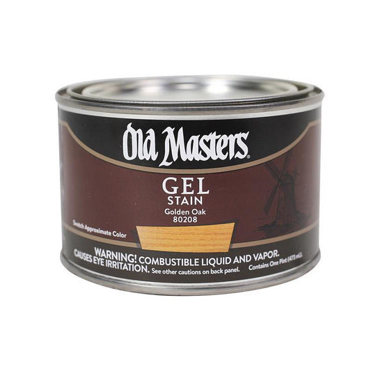 Old Masters Golden Oak Gel Stain 1 Pt. (Pack of 4)