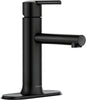 Moen Arlys Matte Black Traditional Bathroom Faucet 4 in.