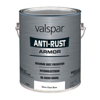 Valspar Anti-Rust Gloss Clear Oil-Based Paint 1 gal (Pack of 2)