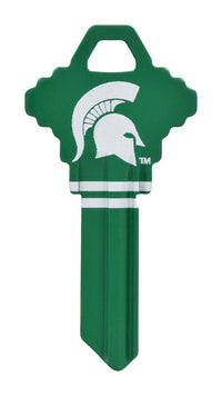 Hillman College Painted Key House/Office Universal Key Blank Single (Pack of 6).