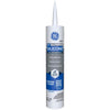 GE Window & Door White Silicone 1 Window and Door Caulk Sealant 10.1 oz (Pack of 12) - Open Box