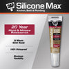 DAP Silicone Max White Silicone Kitchen and Bath Sealant 2.8 oz (Pack of 12)