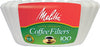 Melitta 8-12 cups Brown Basket Coffee Filter 100 pk - Deal of The Week