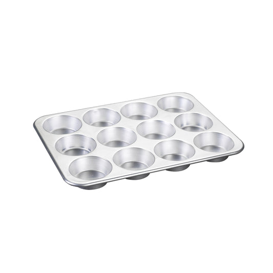 Nordic Ware Naturals 2.5 in. Muffin Pan Silver 1 pc
