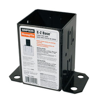 Simpson Strong-Tie 5.6 in. H X 3.83 in. W 12 Ga. Steel Ez Base - Deal of The Week