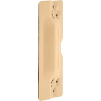 Prime-Line 3 in. H X 11 in. L Brass-Plated Brass Steel Latch Guard - Open Box