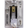 Larson Age Bronze Brown Zinc Mortise Latch 1 pk