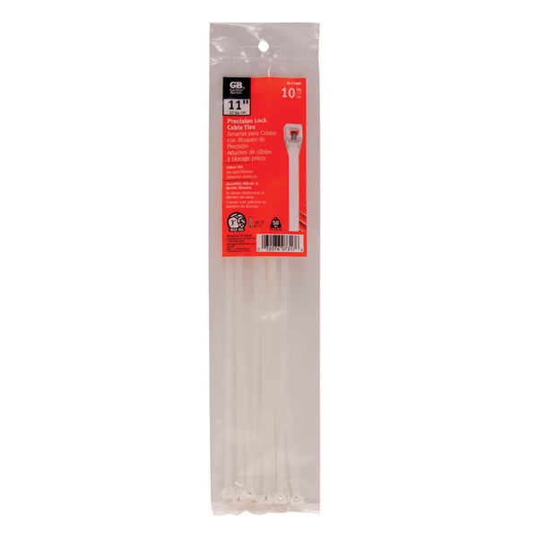 Cable Tie, 11-In., 10-Pk.